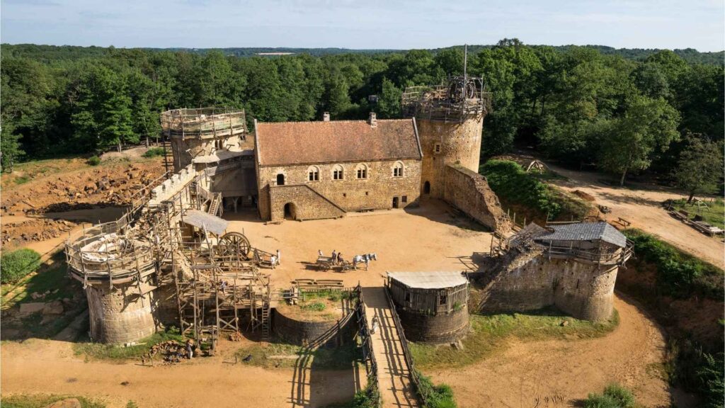 Guédelon castle project
