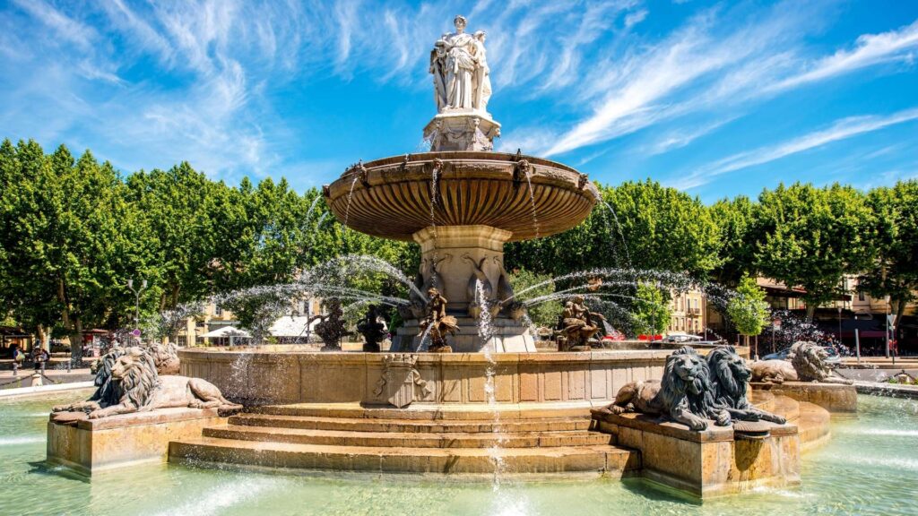 Fountain in Aix-en-Provence