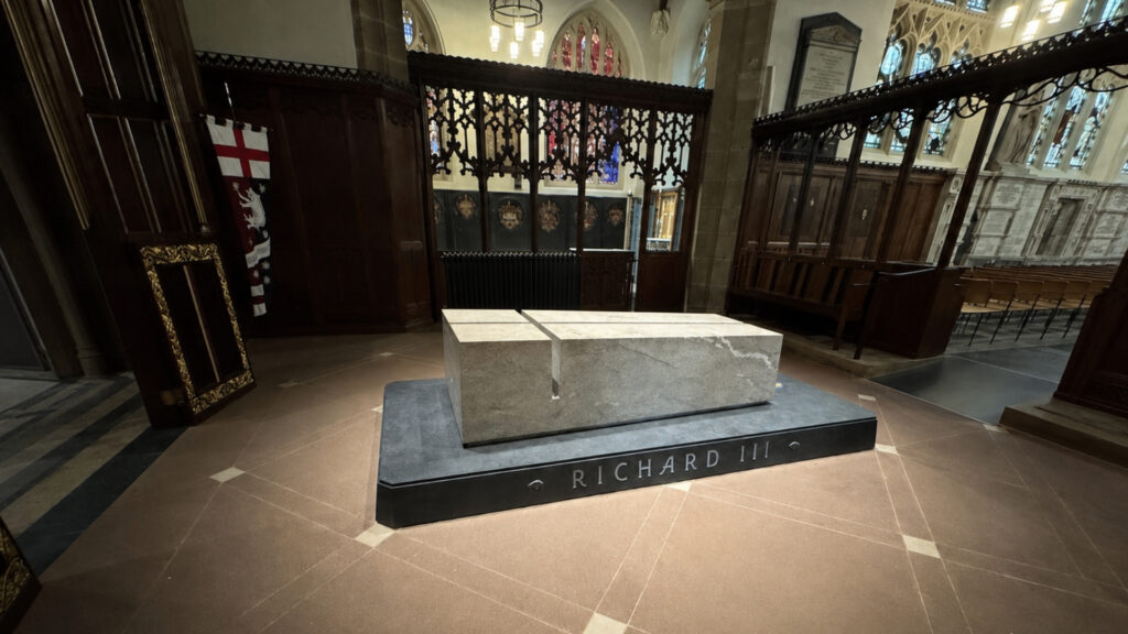 Richard III Tomb, Leicester Cathedra